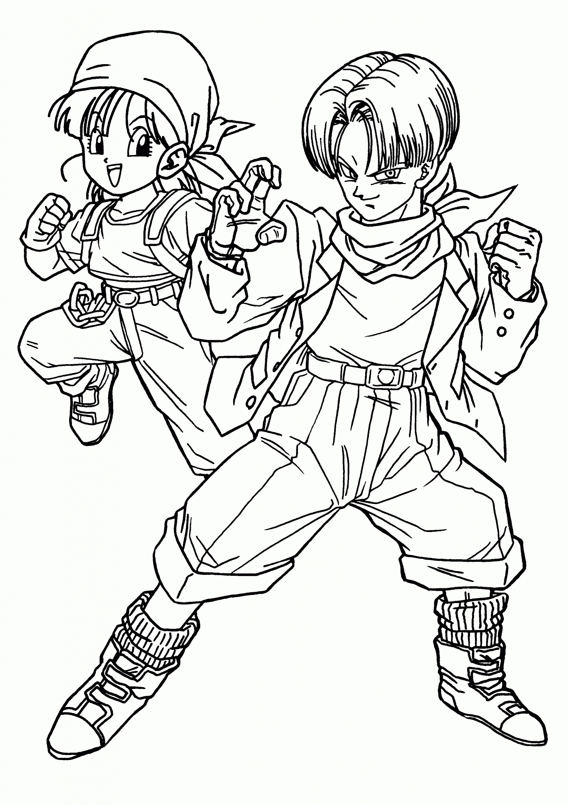 112 Dessins De Coloriage Dragon Ball Z À Imprimer Sur tout Coloriage Dragon Ball C 17