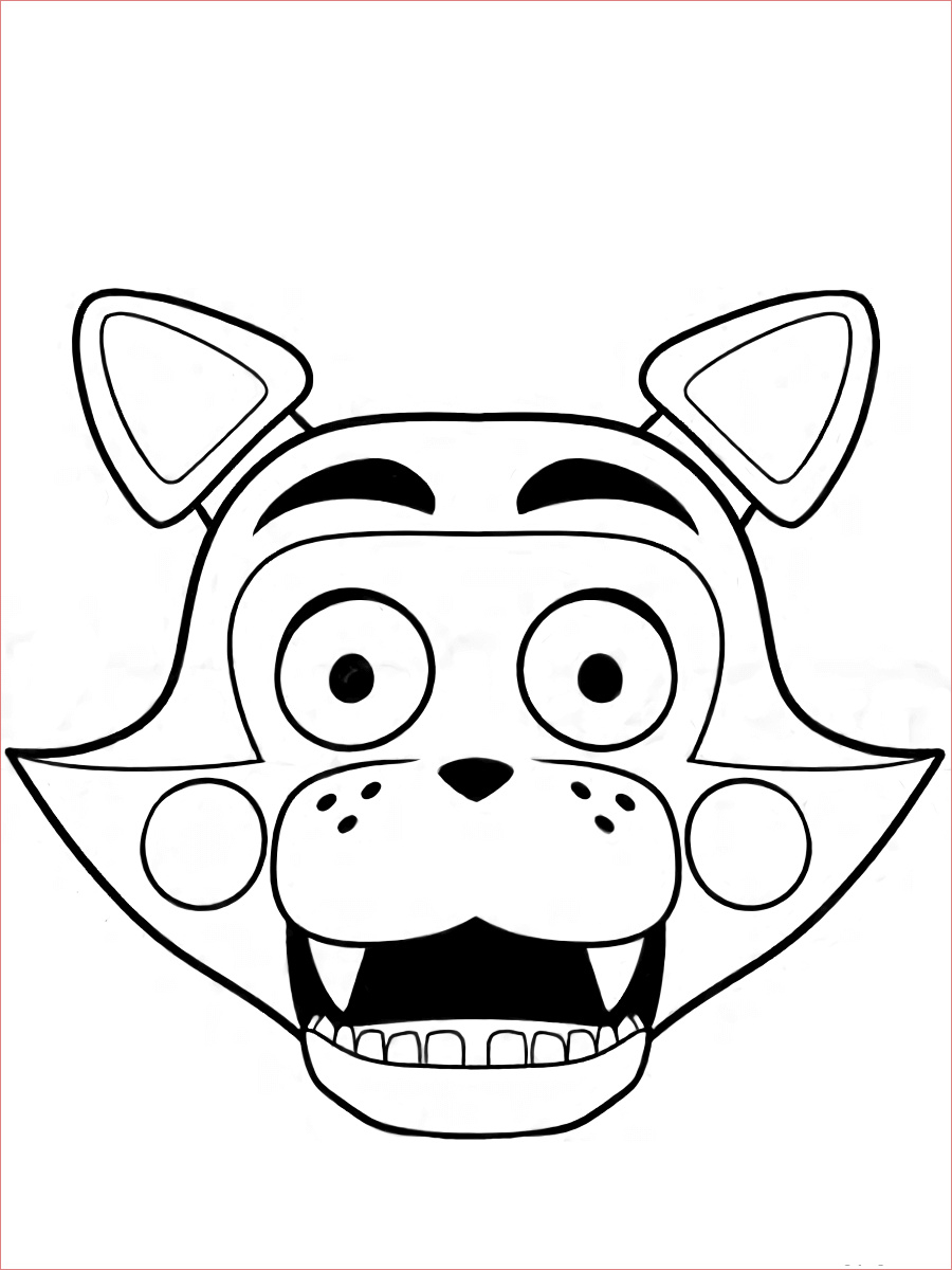 12 Petite Coloriage Fnaf Gallery - Coloriage avec Coloriage Fnaf 1