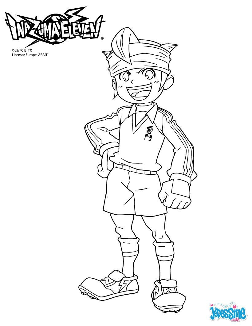 12 Tendance Coloriage Inazuma Eleven Pictures | Coloriage tout Dessin 8D