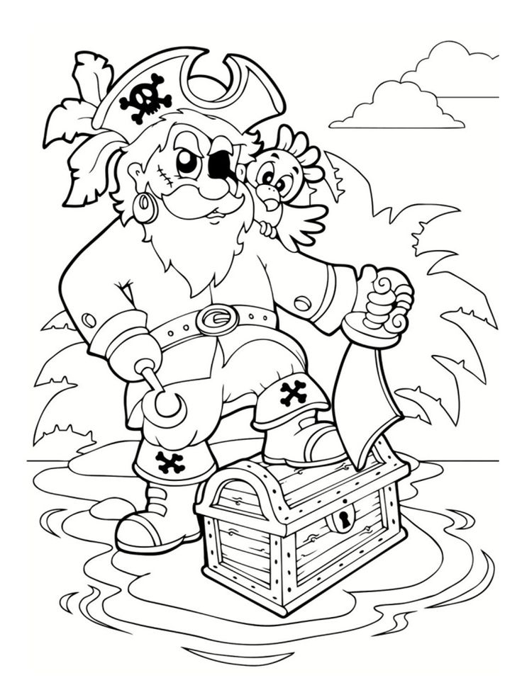 13 Beau De Coloriage De Pirate Photos | Art, Color Me, Pirates avec Dessin A Imprimer P