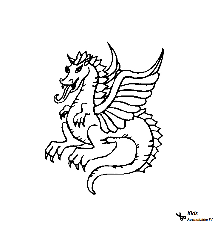 13 Coloriage Dragon En Ligne Gratuit À Imprimer - Livre serapportantà Coloriage Dessin Dragon