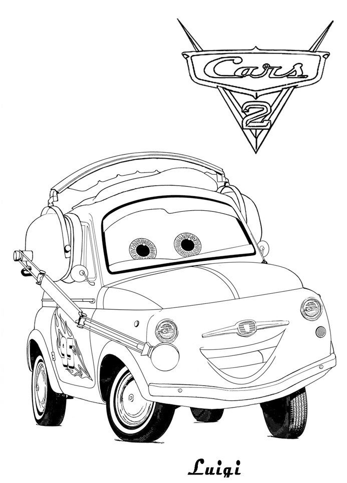 13 Expert Coloriage Cars 2 Photograph | Coloriage à Coloriage Cars 2