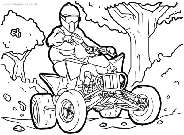 13 Génial Coloriage Quad Image - Coloriage dedans Dessin À Colorier Quad