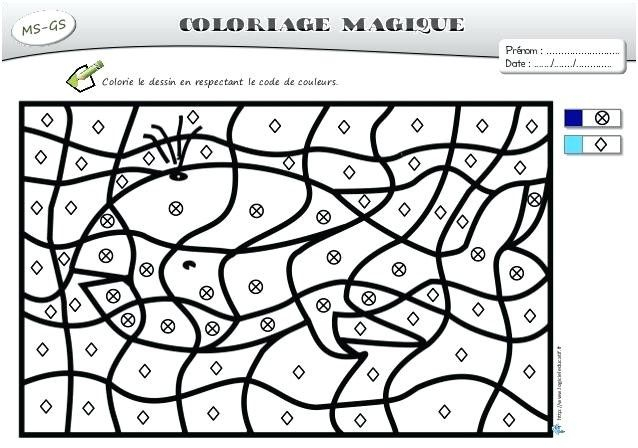 13 Spécial Coloriage Magique Gs Lettres Photograph pour Coloriage Magique Son O