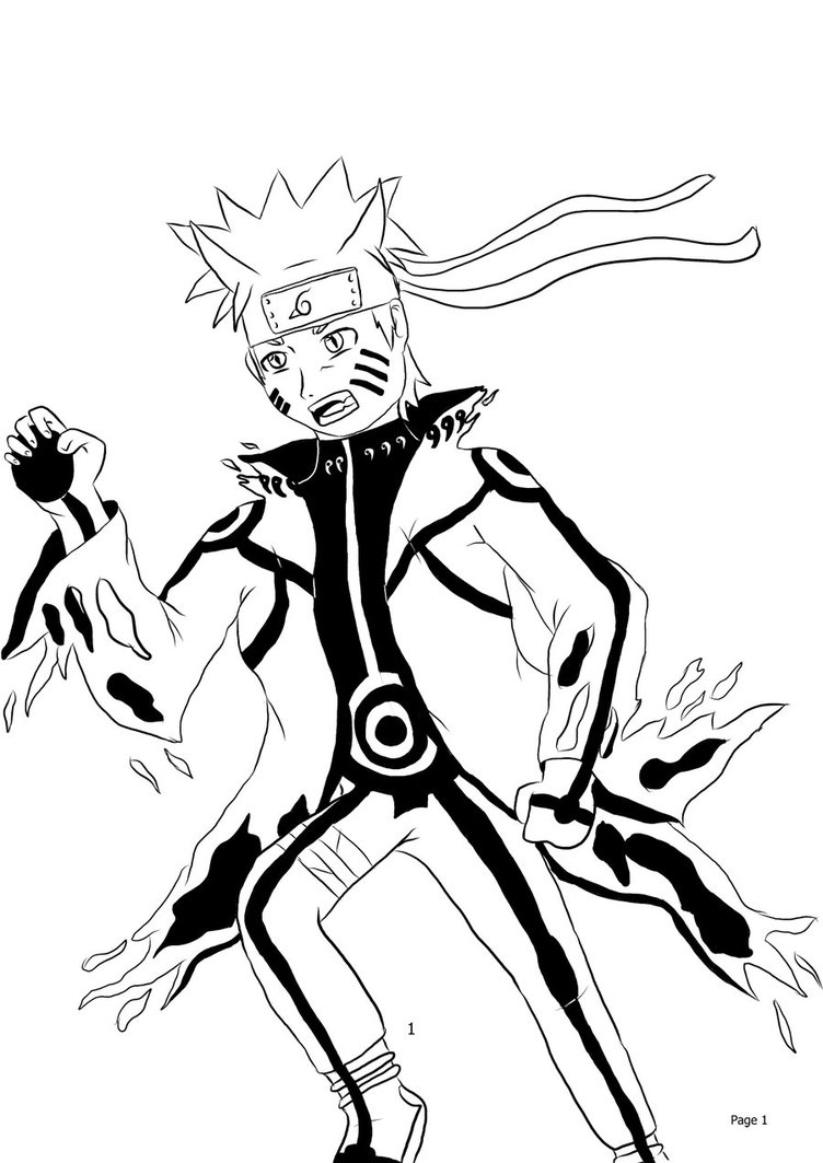 133 Dessins De Coloriage Naruto À Imprimer Sur Laguerche à Coloriage Naruto Shippuden