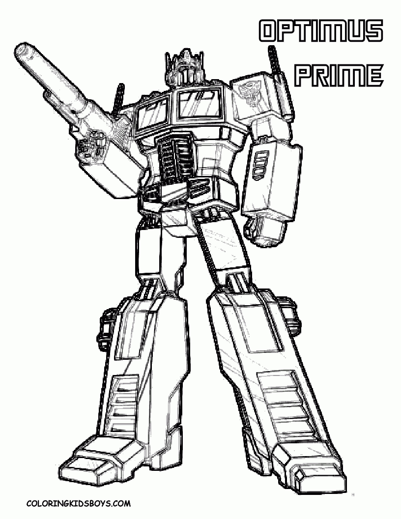 135 Dessins De Coloriage Transformers À Imprimer Sur pour Coloriage À Imprimer Transformer