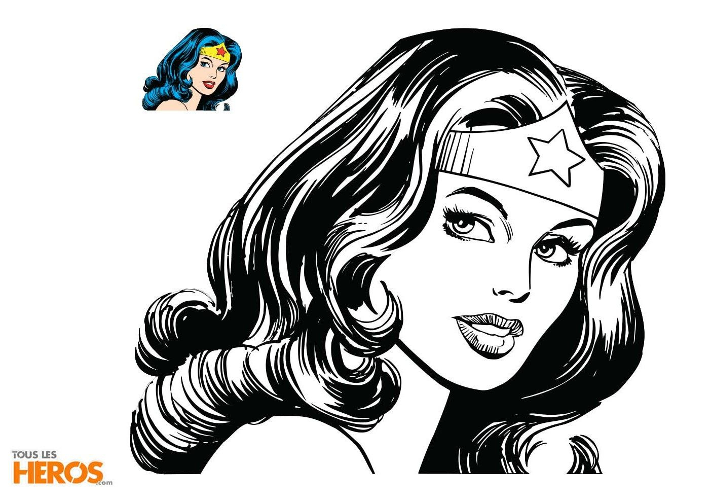 14 Amusant Coloriage De Wonder Woman Photos | Coloriage encequiconcerne Dessin Wonder Woman Kawaii,