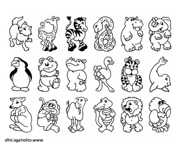 14 Beau De Coloriage Animaux Du Zoo Galerie | Animaux Du à Coloriage Zoo