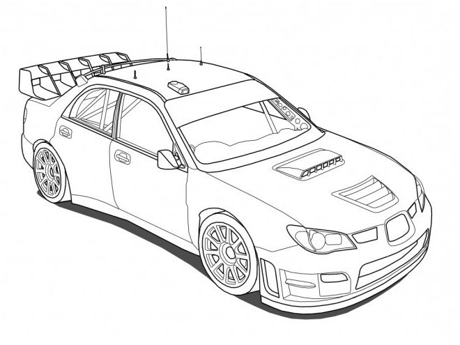 14 Complexe Coloriage Voiture Rallye Stock | Coloriage destiné 4X4 Dessin A Colorier