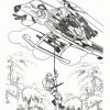 14 Dessins De Coloriage Hélicoptère Rega À Imprimer à Coloriage 4X4 Militaire