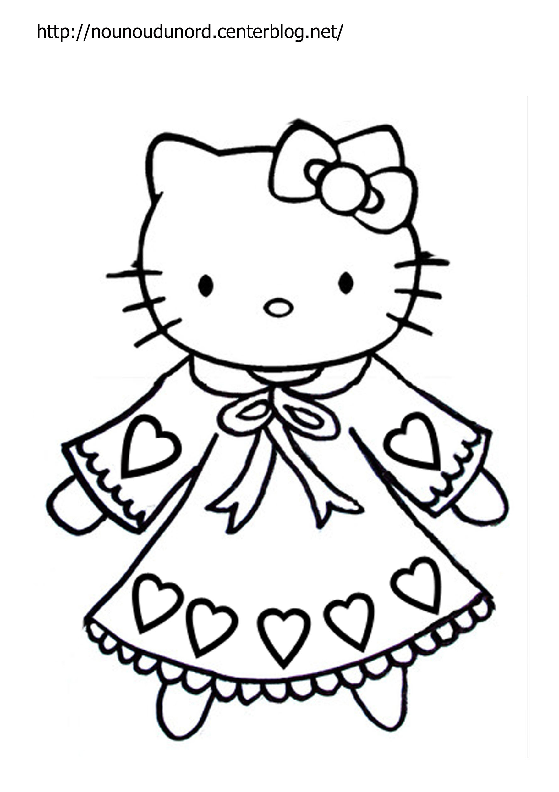 147 Dibujos De Hello Kitty Para Colorear | Oh Kids | Page 13 avec Coloriage 7-8 Ans