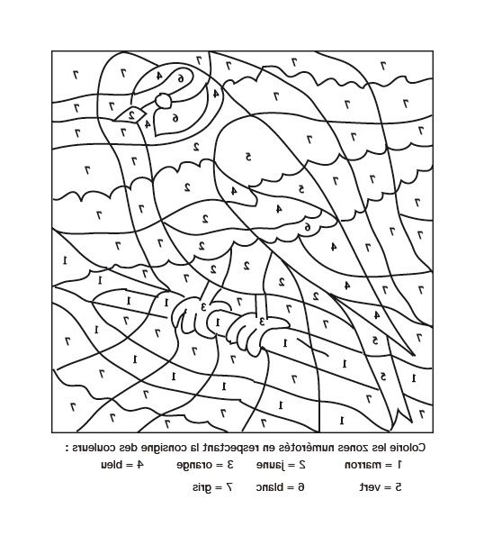 15 Animé Coloriage Numéroté Pics | Coloriage, Jeux à Coloriage Dessin Numéroté