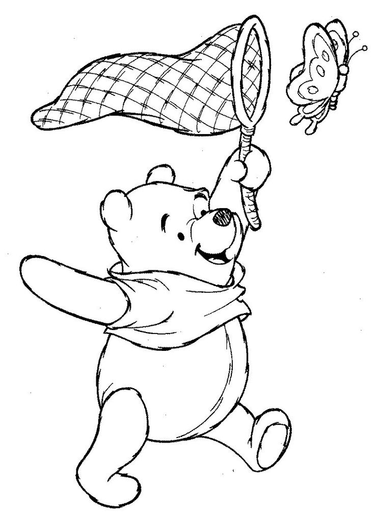 15 Cool Coloriage Winnie L&amp;#039;Ourson Pictures | Butterfly avec Coloriage Winnie L&amp;#039;Ourson