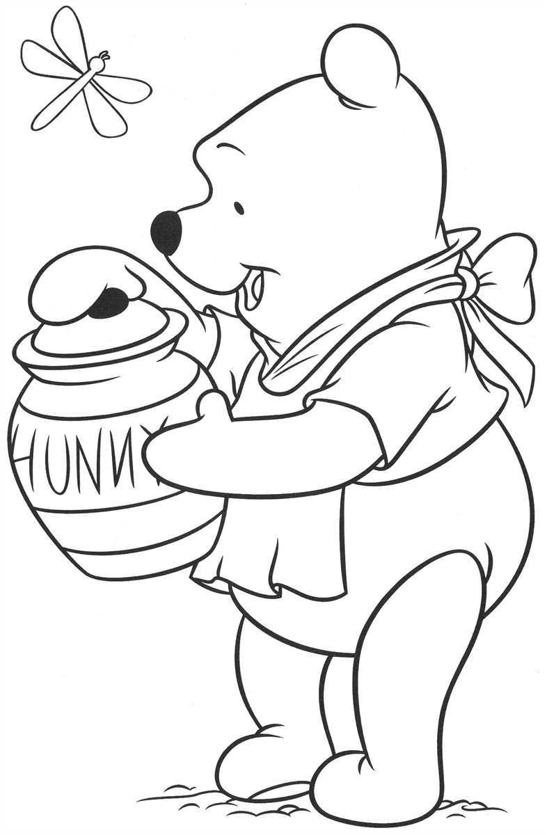 15 Cool Coloriage Winnie L&amp;#039;Ourson Pictures - Coloriage intérieur Dessin Coloriage Ourson