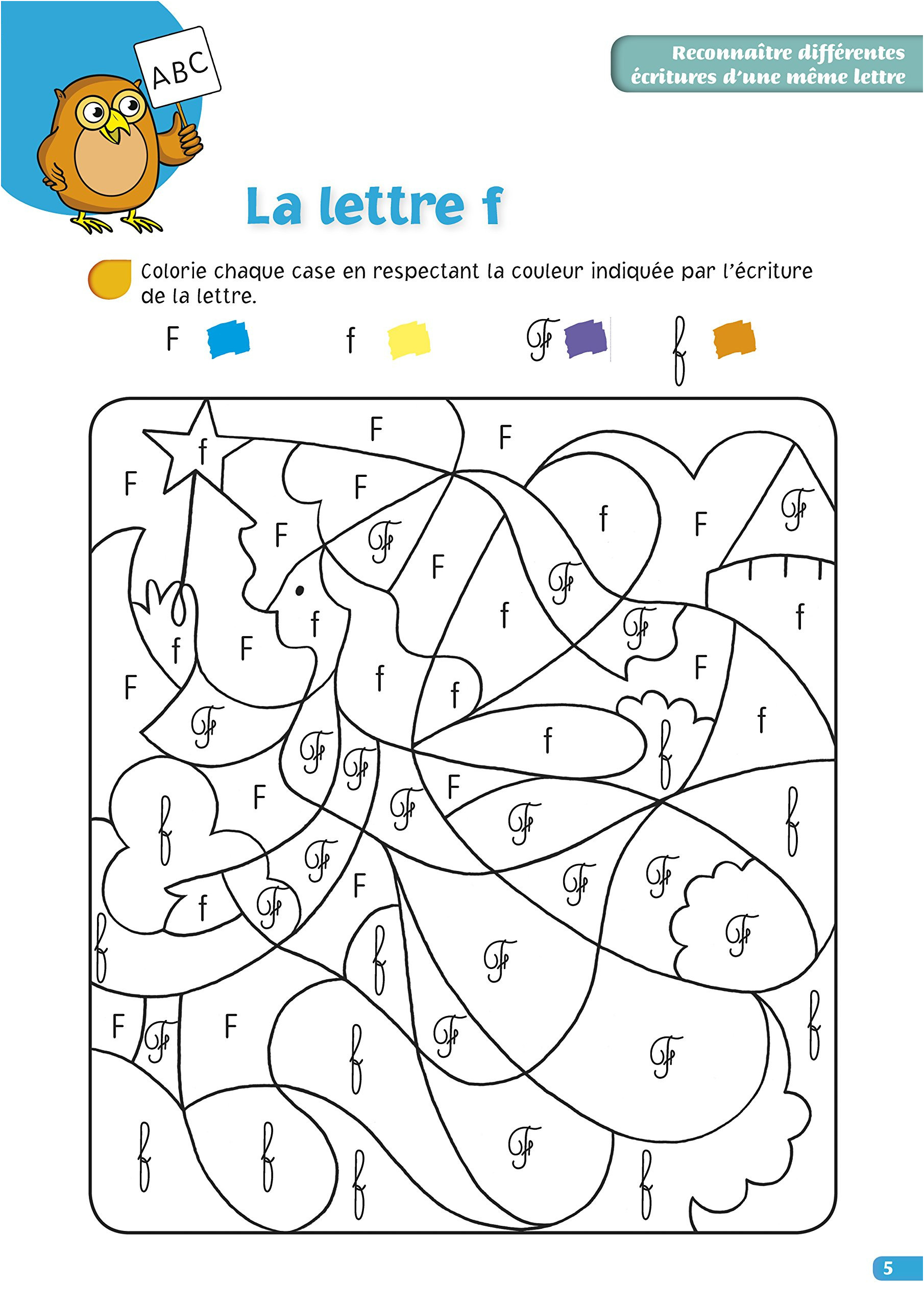 15 Excellent Coloriage Magique Maternelle Lettres avec Ms Coloriage Magique