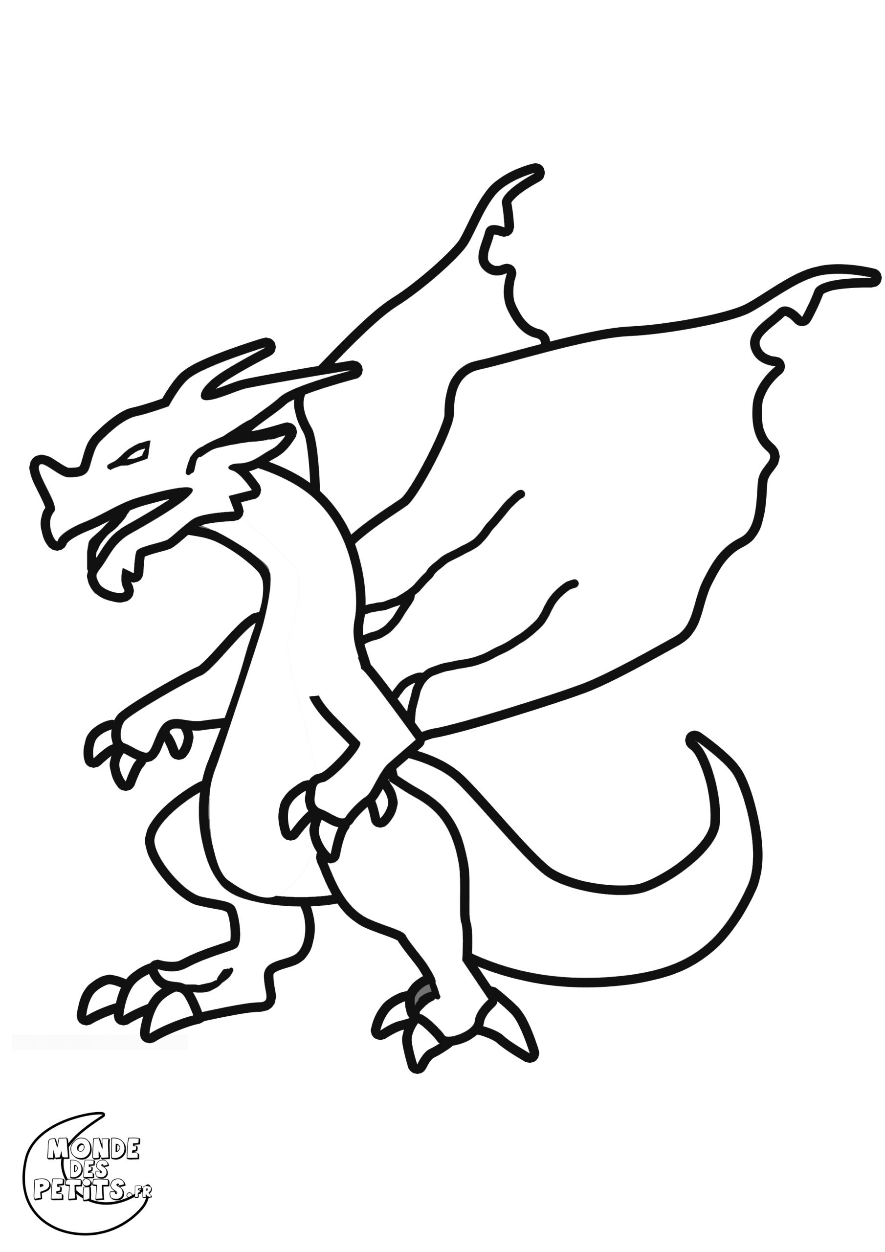 157 Dessins De Coloriage Dragon À Imprimer Sur Laguerche destiné Coloriage Dragon,