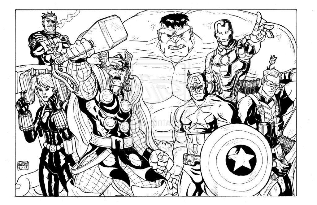 160 Dessins De Coloriage Avengers À Imprimer Sur Laguerche tout Coloriage Avengers,