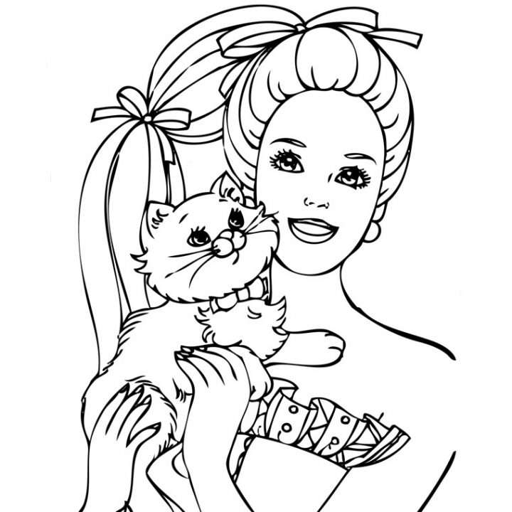 164 Dessins De Coloriage Barbie À Imprimer Sur Laguerche à Dessin Barbie,