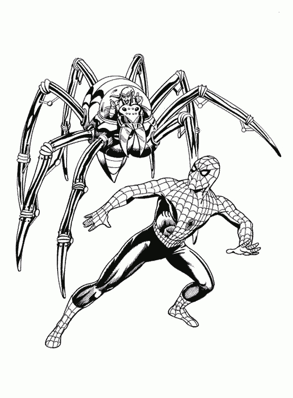 167 Dessins De Coloriage Spiderman À Imprimer Sur pour Dessin 3 Spiderman,