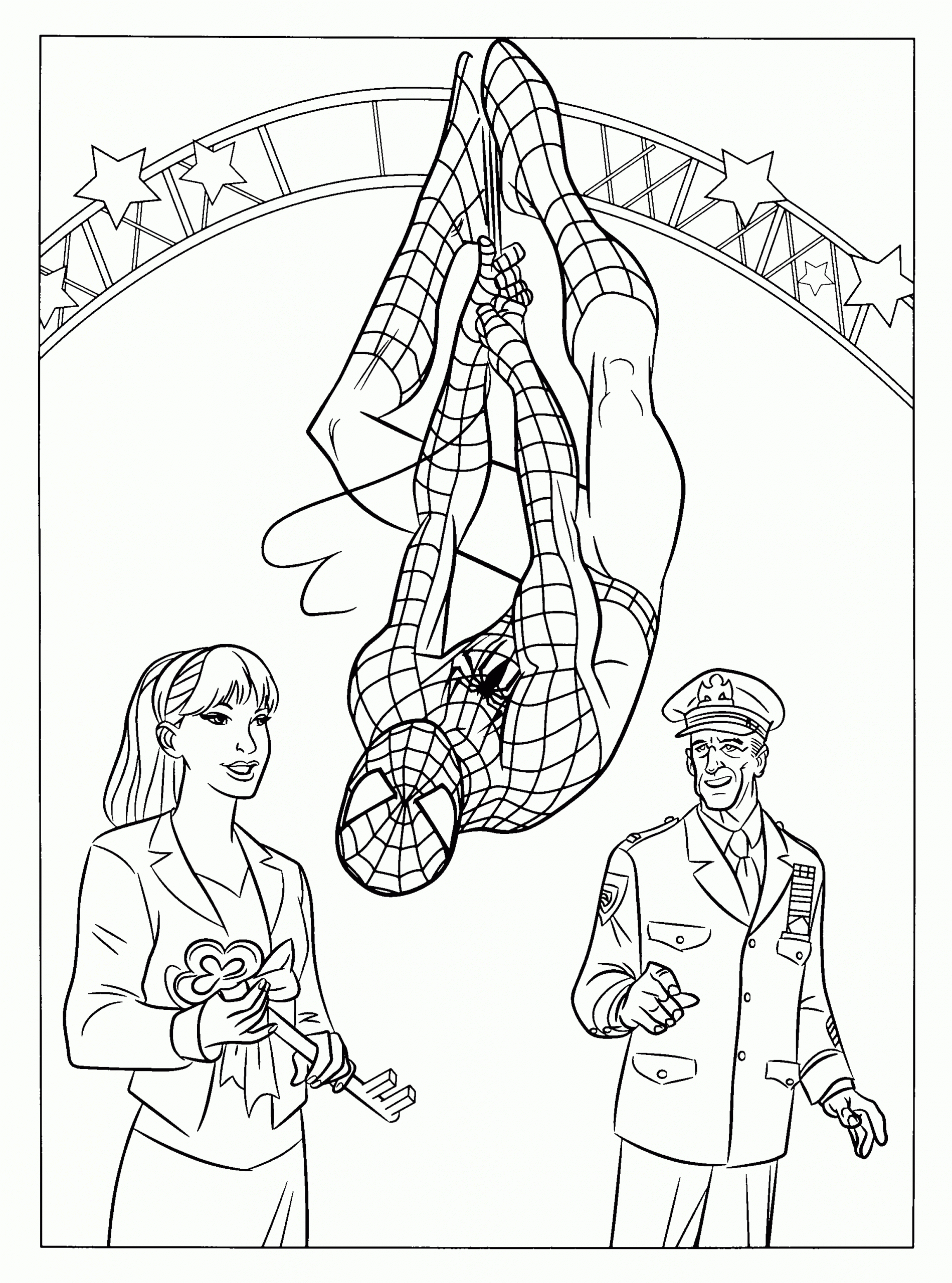 167 Dessins De Coloriage Spiderman À Imprimer Sur serapportantà Imprimer Des Dessins À Colorier