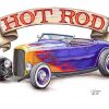 1932 Hot Rod Roadster Drawing By Shannon Watts concernant Ford T Dessin