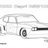 1974 Ford Capri Rs3100 Coloring Page | Race Car Coloring pour Ford T Dessin