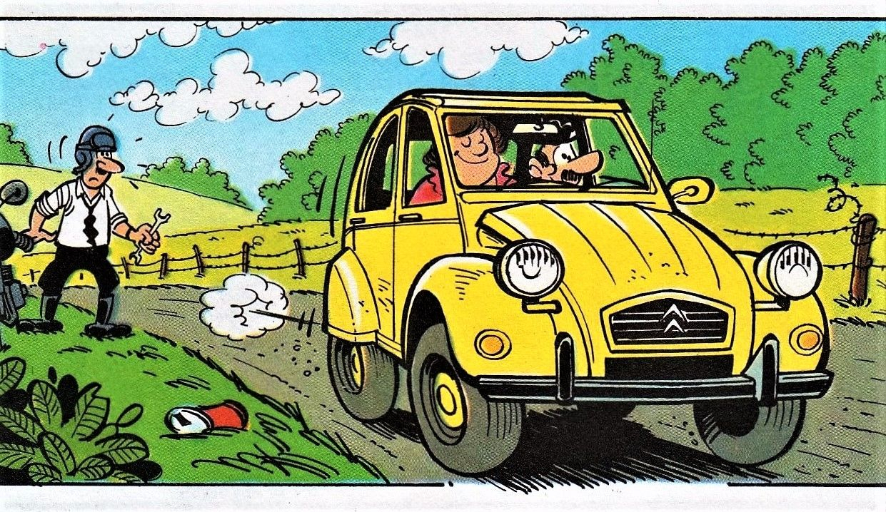 2 Cv L&amp;#039;Agent 212 1985 Dessiné Par Kox Planche N°157 tout Dessin 2Cv