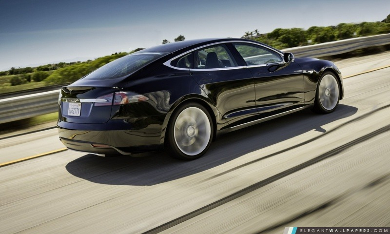 2013 Tesla Model S Voiture. Fond D&amp;#039;Écran Hd À Télécharger destiné Tesla Model S Dessin