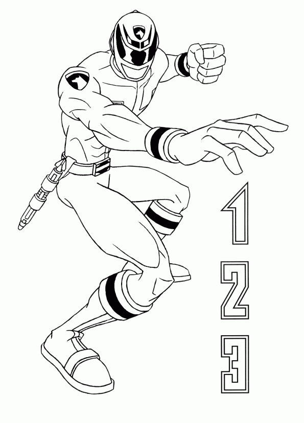 214 Dessins De Coloriage Power Rangers À Imprimer Sur concernant Samurai 8 Coloriage