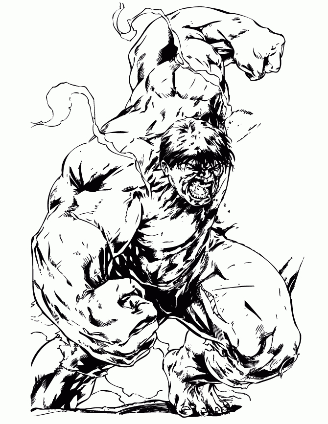 223 Dessins De Coloriage Hulk À Imprimer Sur Laguerche pour Coloriage Hulk,