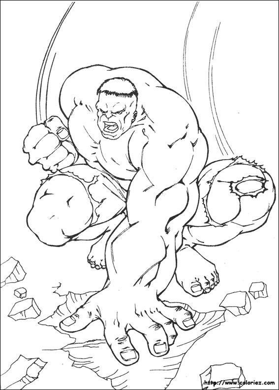 223 Dessins De Coloriage Hulk À Imprimer Sur Laguerche serapportantà Coloriage Hulk