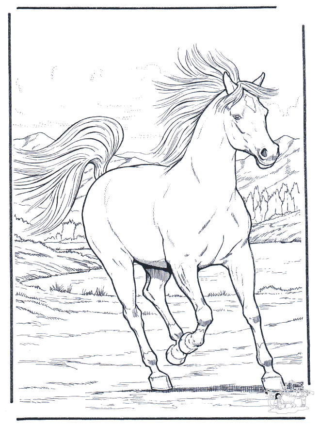 296 Dessins De Coloriage Cheval À Imprimer Sur Laguerche avec Coloriage Cheval