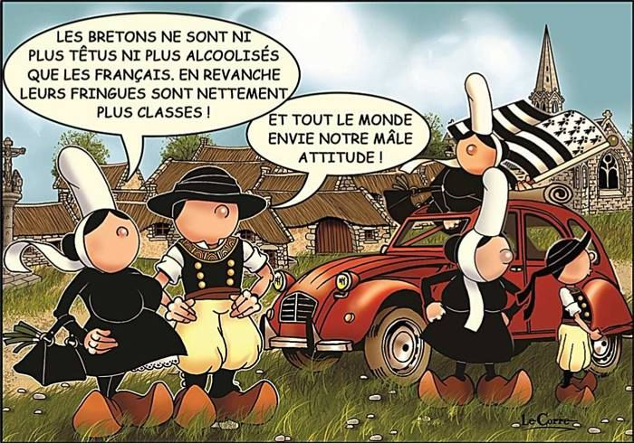 2Cv Bretagne | Humour Bretagne, Dessin Humour, Humour Breton serapportantà Dessin 2Cv Humoristique