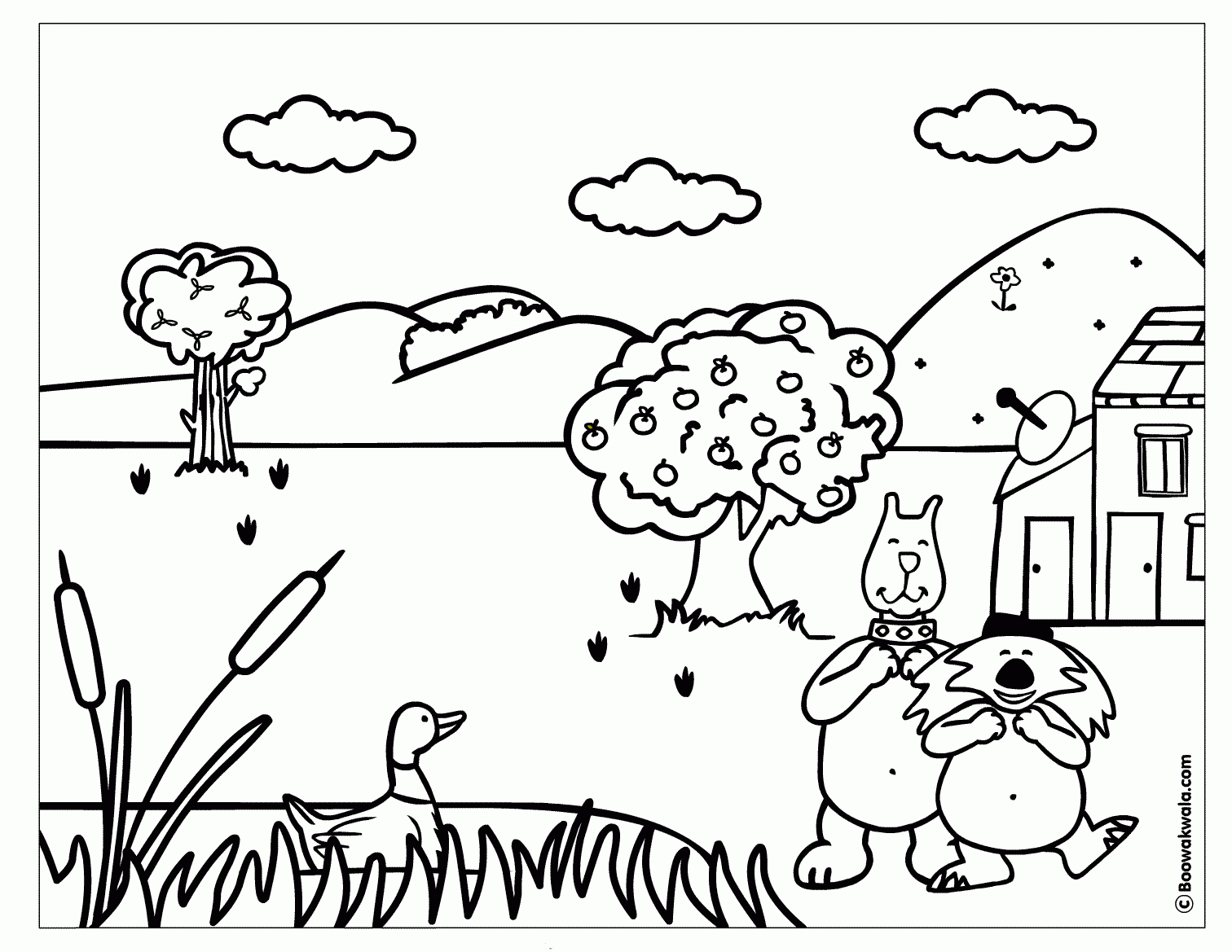 30 Dessins De Coloriage Jardin À Imprimer serapportantà Coloriage Jardin