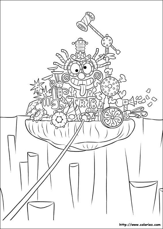 35 Dessins De Coloriage Vice Versa À Imprimer Sur pour Coloriage À Imprimer Vice Versa