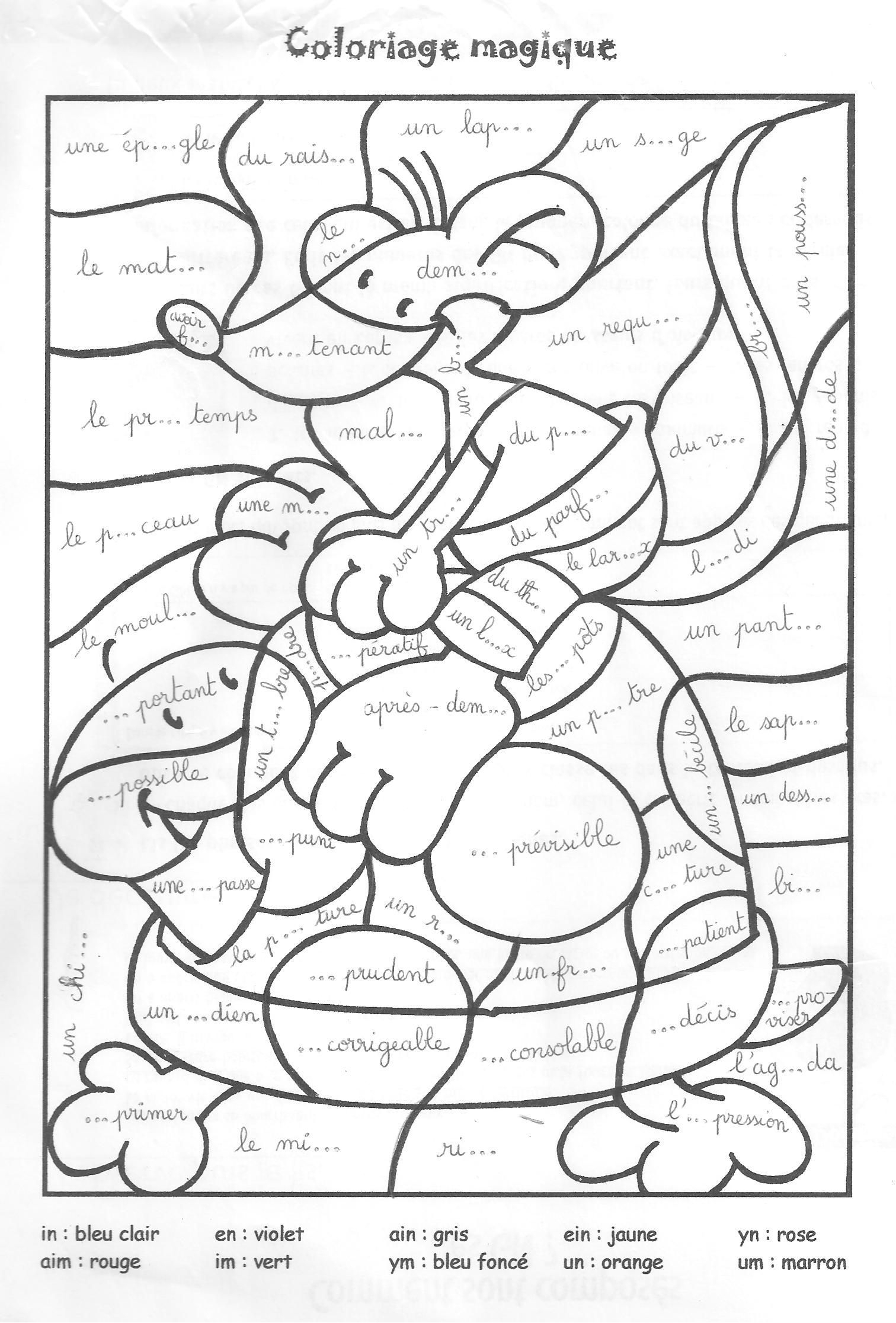 37 Fantastische Sammlung Von Coloriage Magique Lecture Ce 1 pour Coloriage Magique Lettre B