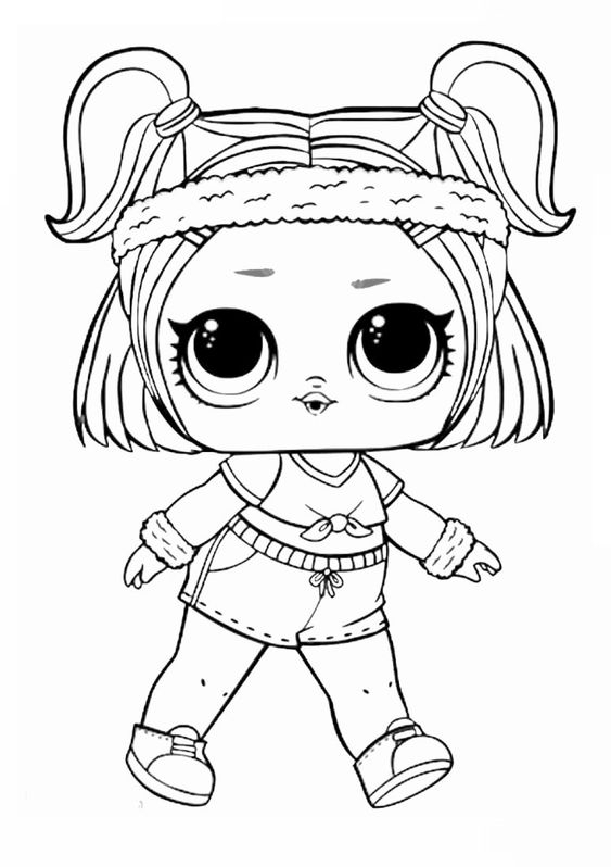 39 Coloriage Poupée Lol À Imprimer Ou À Dessiner pour Coloriage Lol,