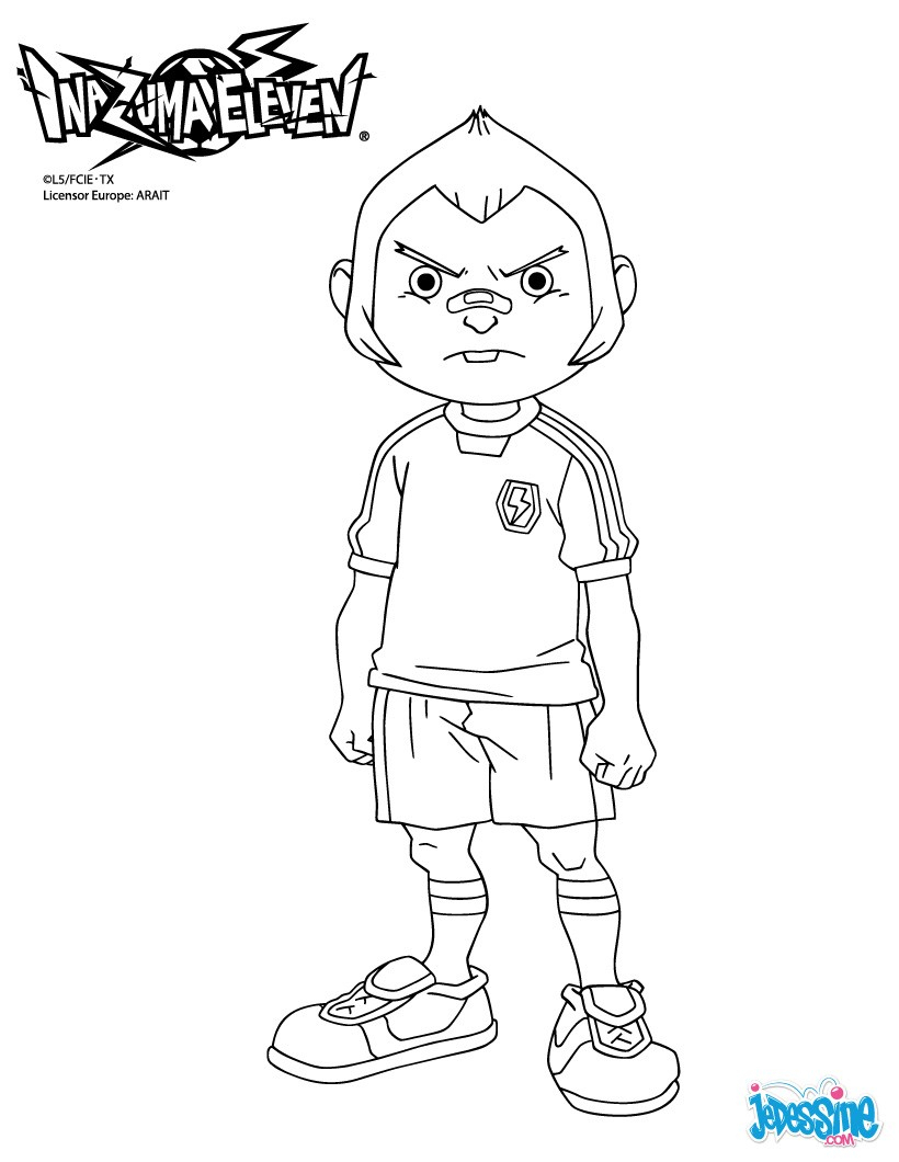 44+ Coloriage Inazuma Eleven Pictures - Malvorlagen Fur tout Coloriage Inazuma Eleven