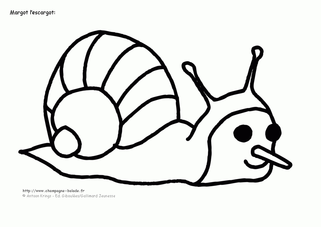 51 Dessins De Coloriage Escargot À Imprimer Sur Laguerche destiné Dessin Escargot