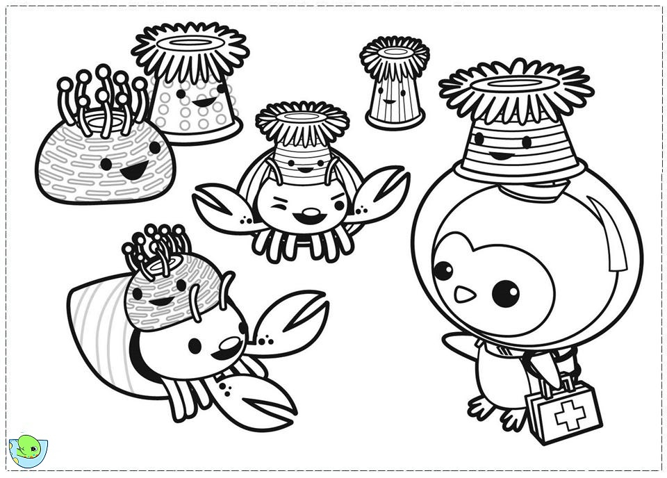 52 Dessins De Coloriage Octonauts À Imprimer Sur Laguerche dedans Coloriage Octonautes