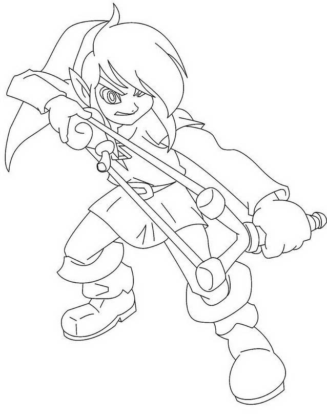 53 Dessins De Coloriage Zelda À Imprimer Sur Laguerche concernant Coloriage Zelda