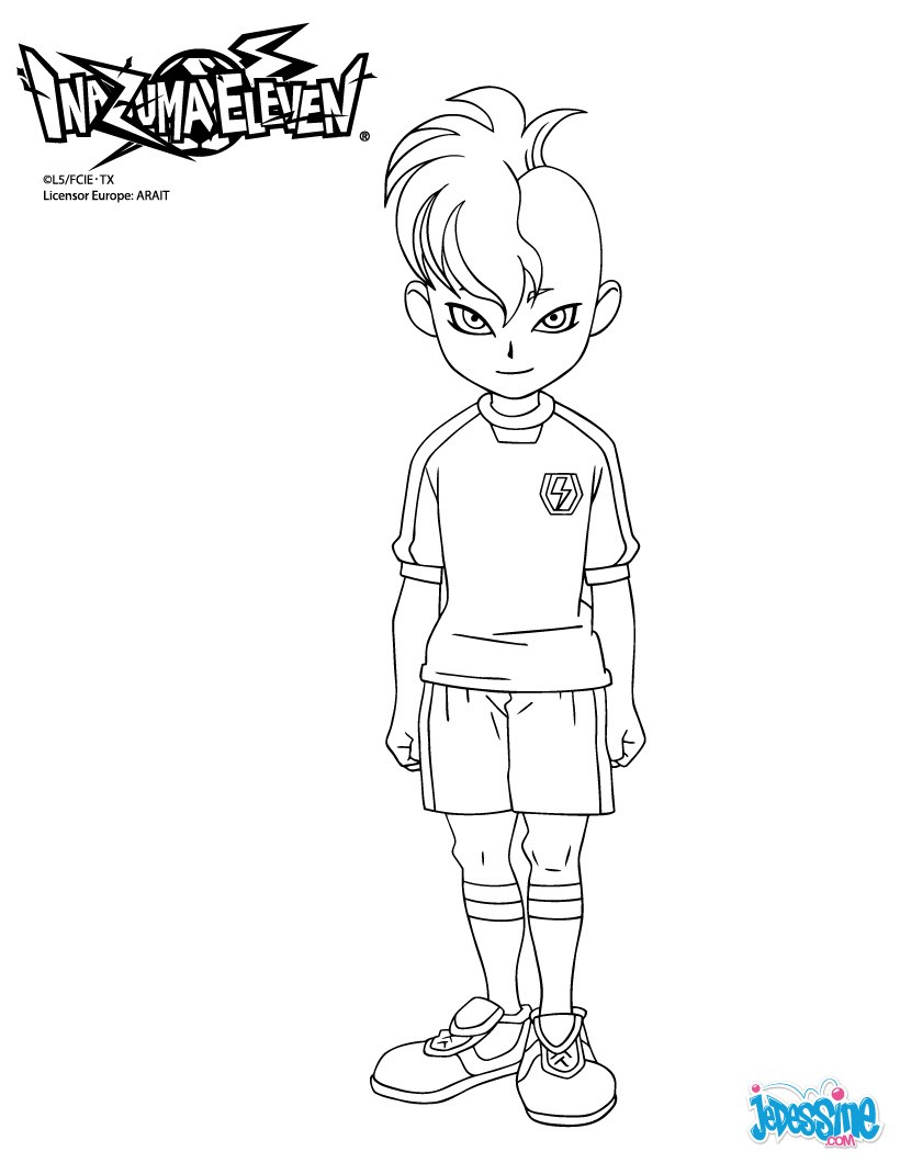 54 Dessins De Coloriage Inazuma Eleven À Imprimer serapportantà Coloriage Inazuma Eleven