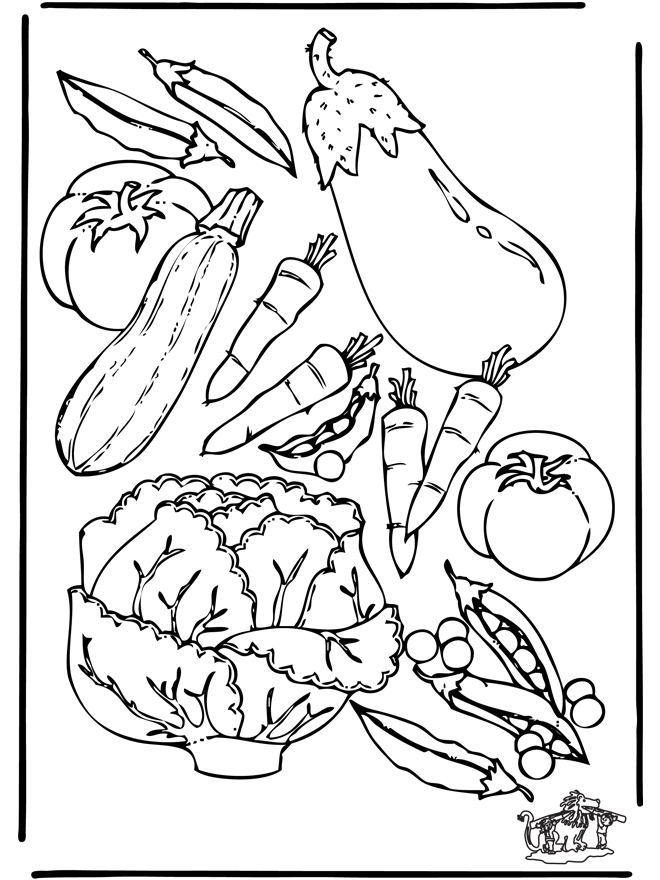 57 Dessins De Coloriage Légume À Imprimer Sur Laguerche dedans Coloriage De Précision