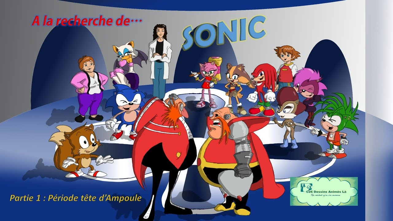 #61 - A La Recherche De Sonic Partie 1 - Ces Dessins intérieur Sonic 2 Dessin Animé,