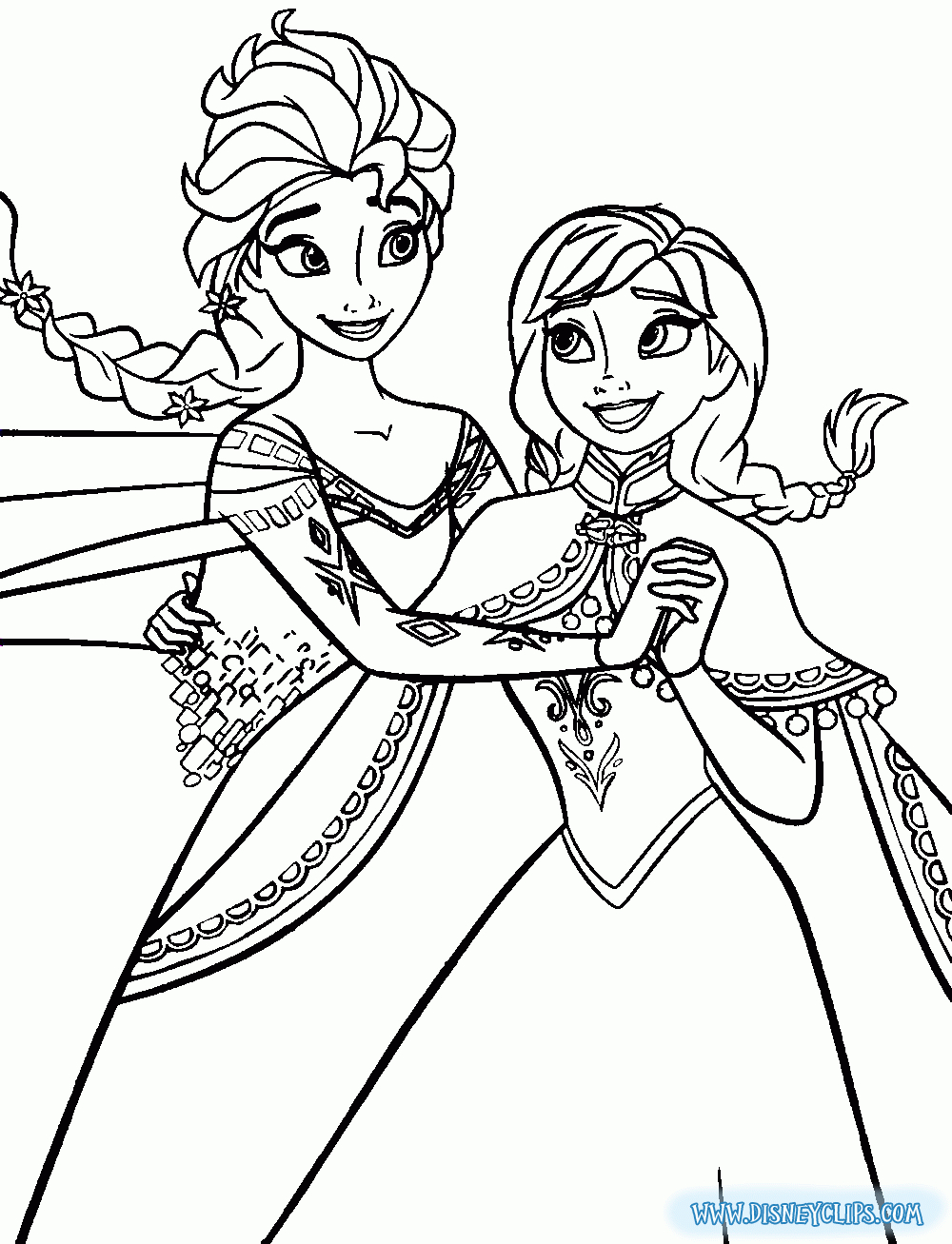 65 Dessins De Coloriage Elsa À Imprimer Sur Laguerche pour Dessin Coloriage Elsa