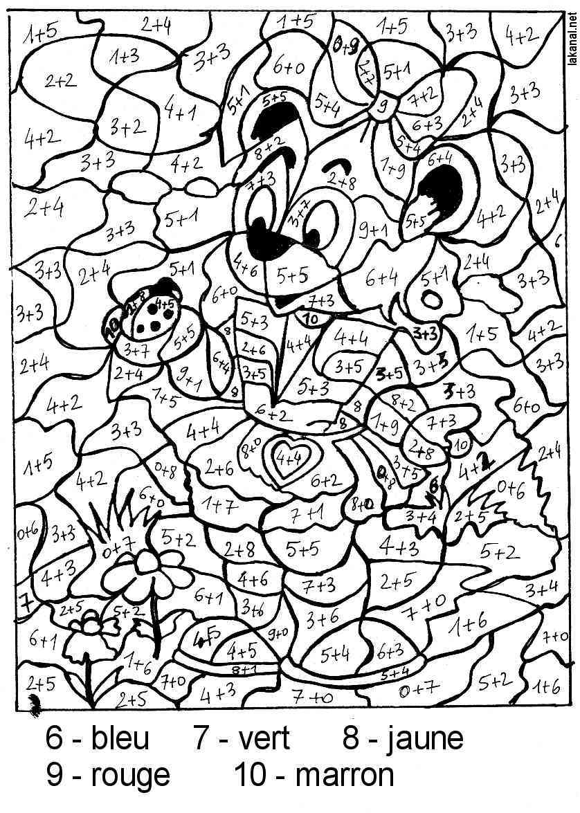 66 Dessins De Coloriage Magique À Imprimer Sur Laguerche dedans Coloriage Magique 8