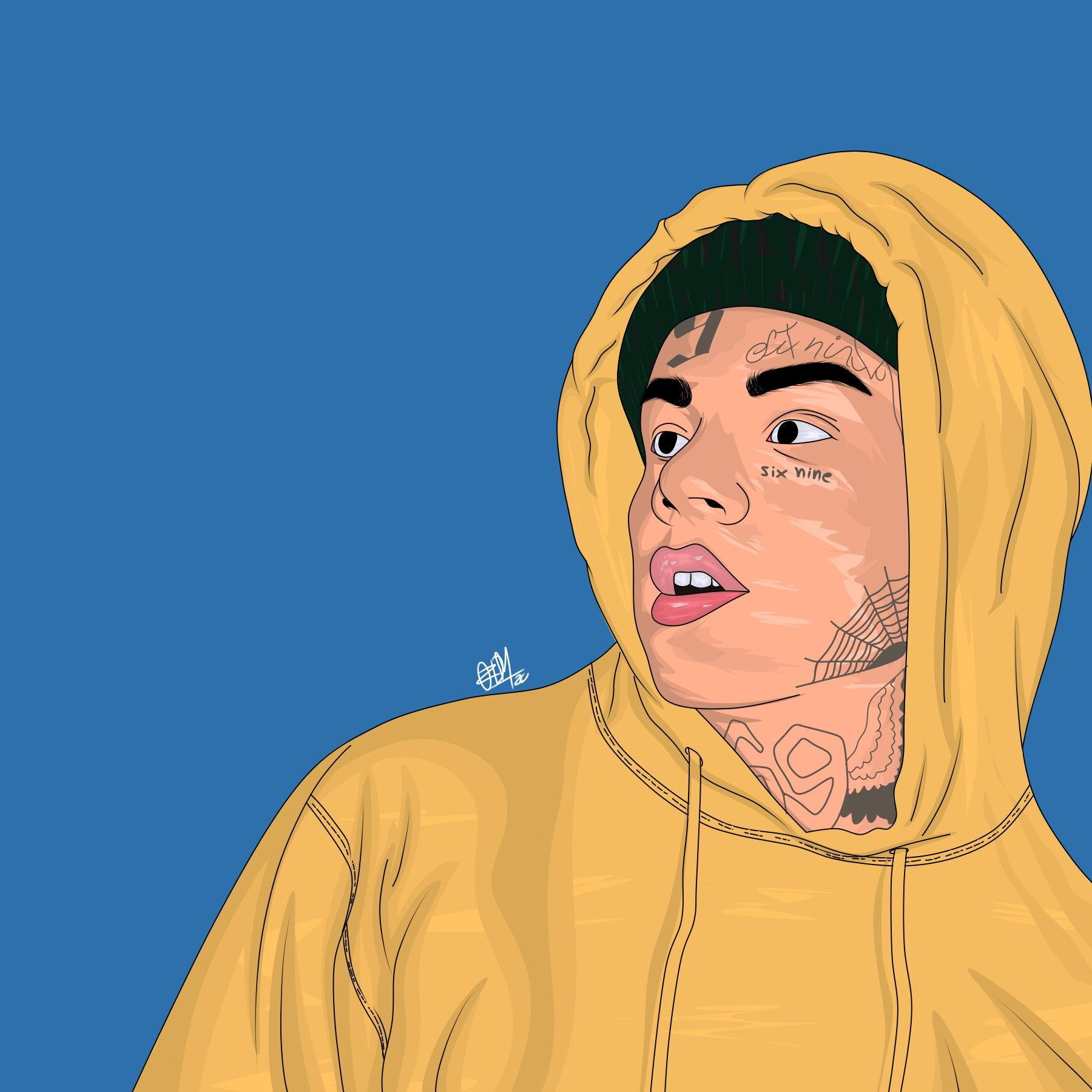 6Ix9Ine | Art, My Arts, Male Sketch serapportantà Dessin 6Ix9Ine