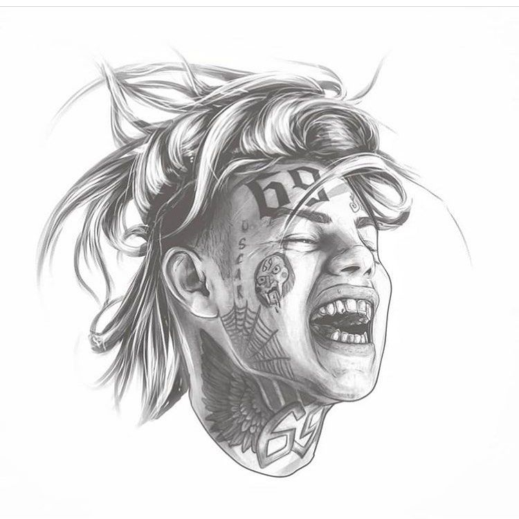 6Ix9Ine Free On Instagram: &amp;quot;Follow Me Plz Soon 20K @Free concernant Dessin 6Ix9Ine,