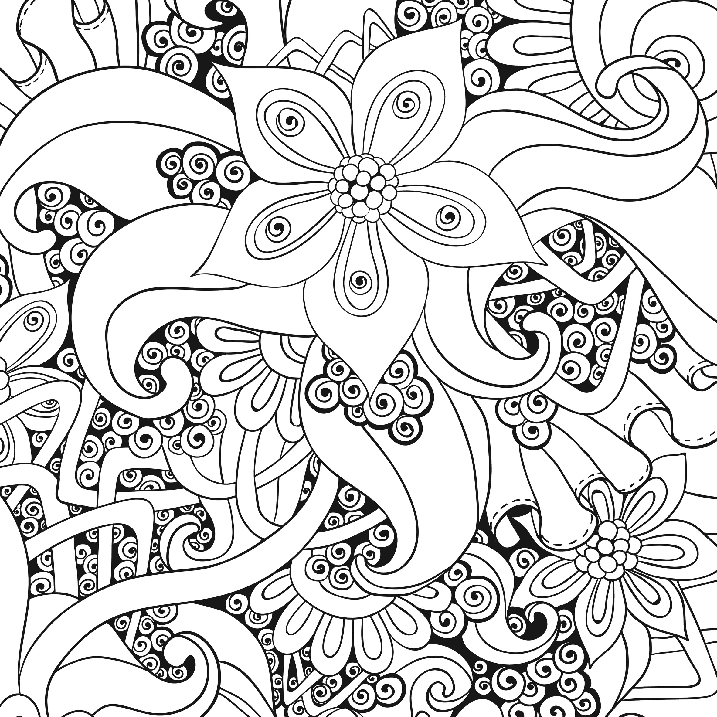 71 Dessins De Coloriage Anti-Stress À Imprimer Sur tout Coloriage Adultes,