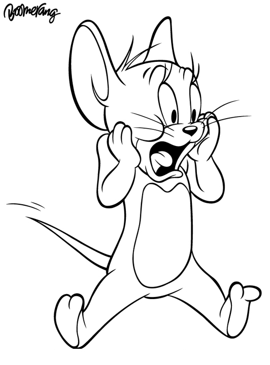 74 Dessins De Coloriage Tom Et Jerry À Imprimer Sur avec Coloriage Tom Et Jerry,